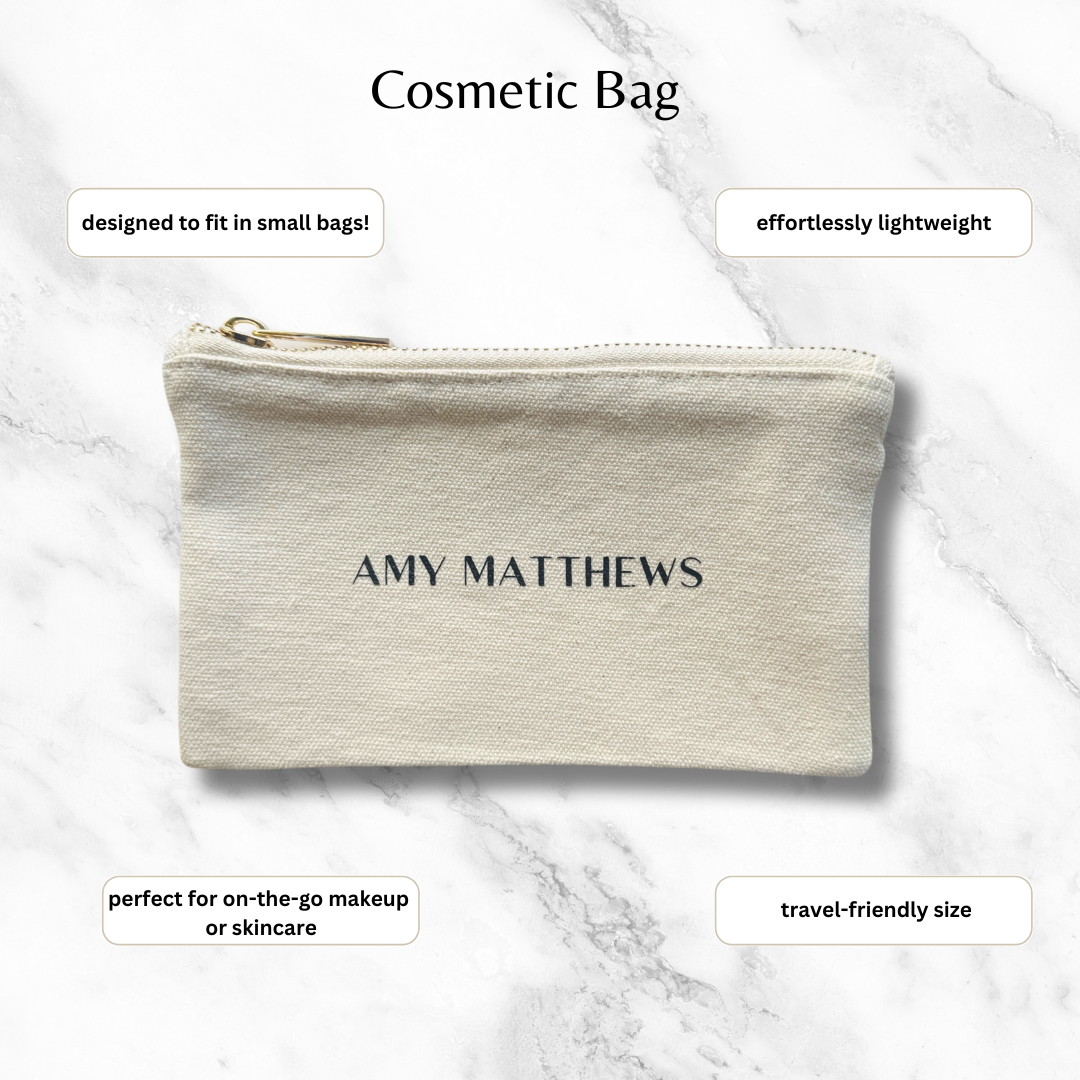AMY MATTHEWS Cosmetic Bag