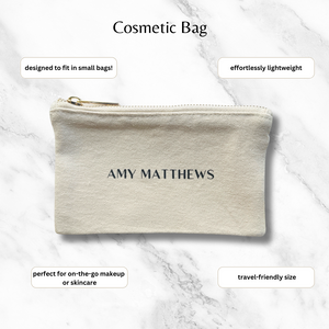 AMY MATTHEWS Cosmetic Bag
